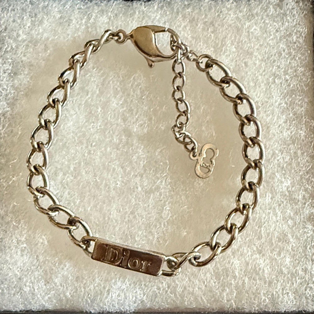 Dior Silver Chain Bracelet